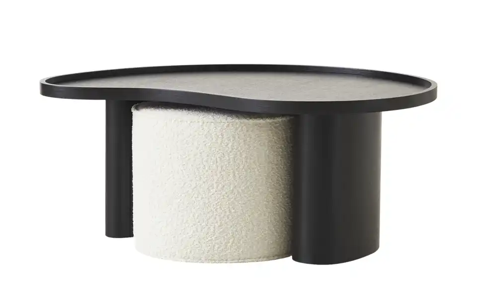 Höffner Selection Couchtisch mit Hocker Aditi, Perspektive