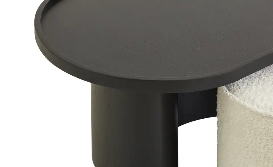 Höffner Selection Couchtisch mit Hocker Aditi, Detailansicht