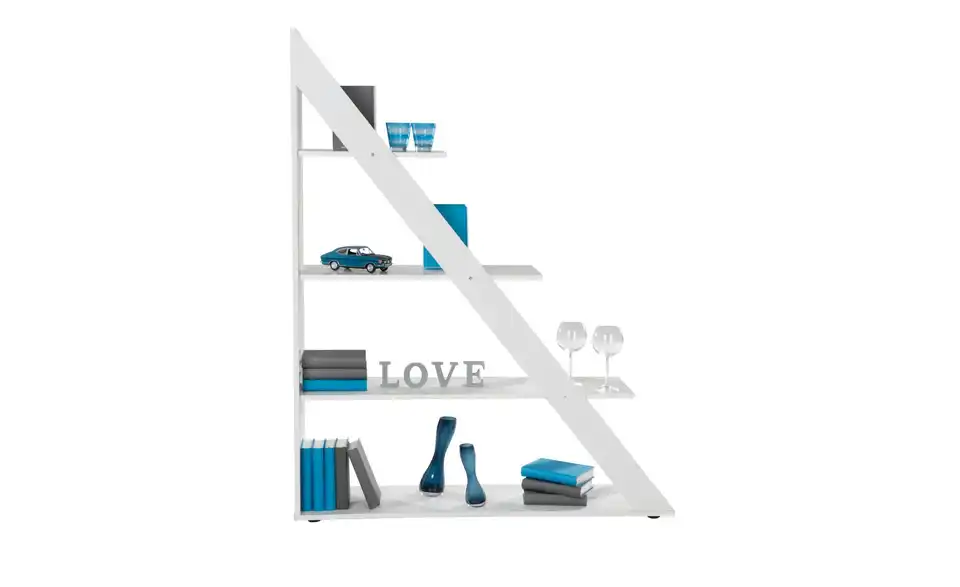 Standregal, Frontansicht