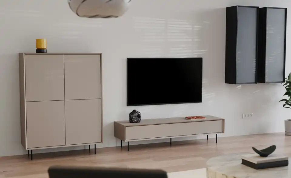 TV-Lowboard Stream, in Wohnsituation