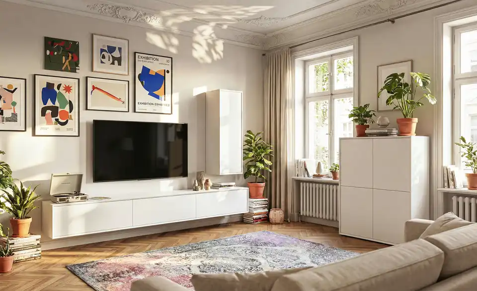 Highboard Stream, in Wohnsituation
