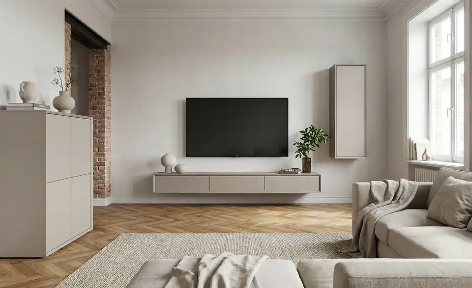 Hängeschrank Stream, in Wohnsituation
