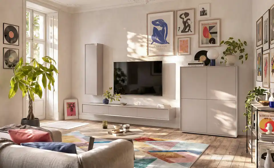 Hängeschrank Stream, in Wohnsituation