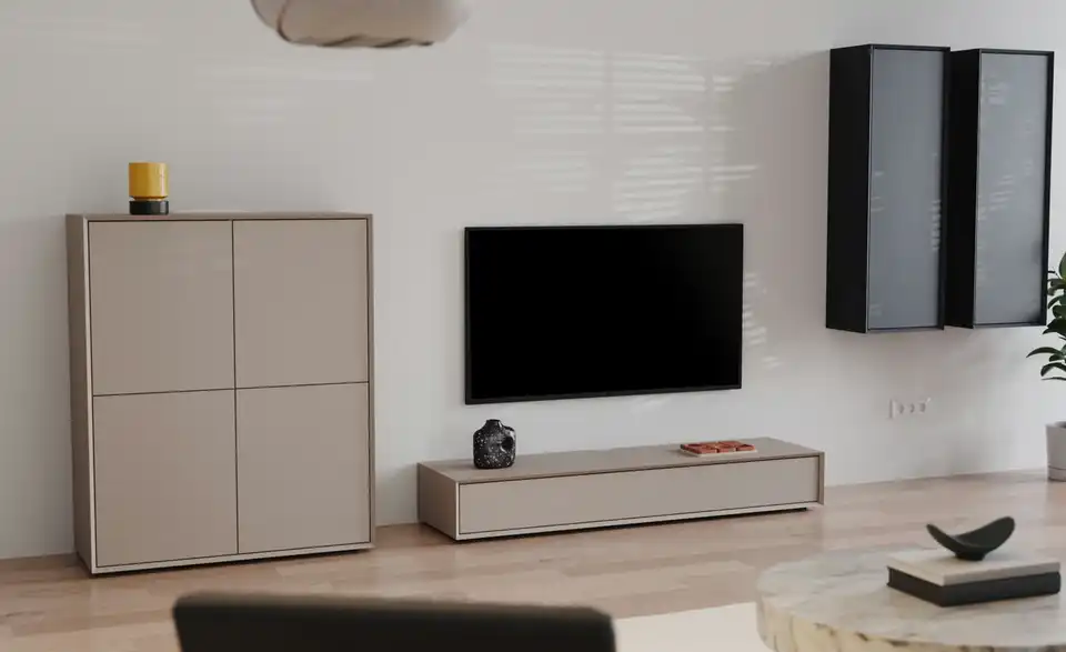 Hängeschrank Stream, in Wohnsituation