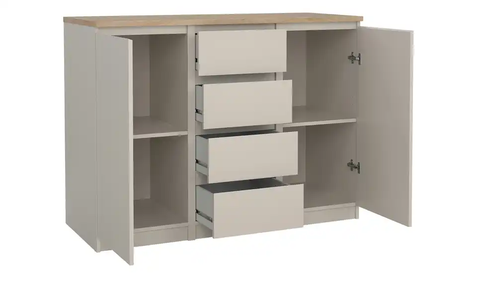 Sideboard Nardo, geöffnet
