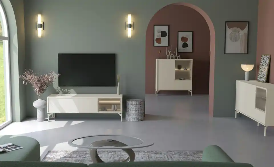 Love it Highboard Flumeri, in Wohnsituation