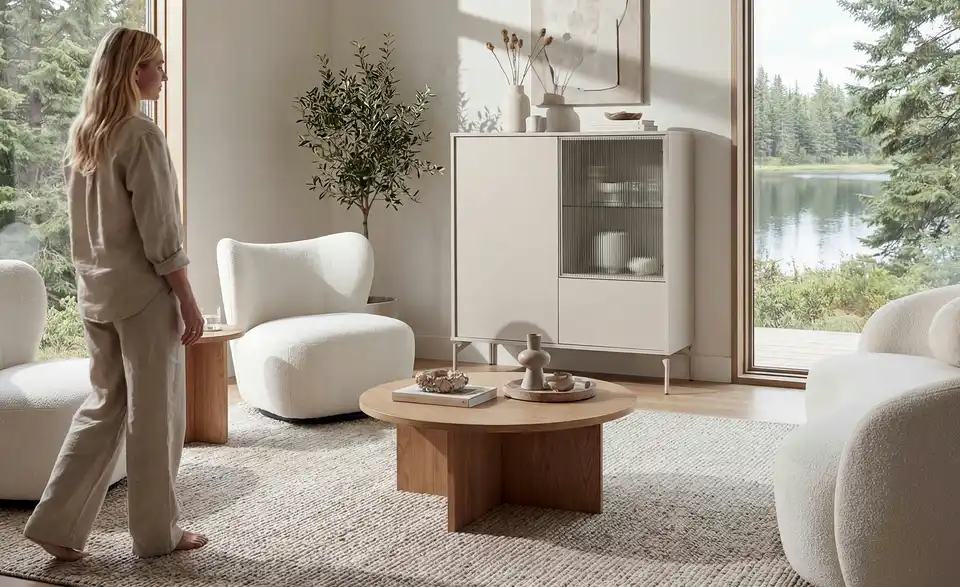 Love it Highboard Flumeri, in Wohnsituation