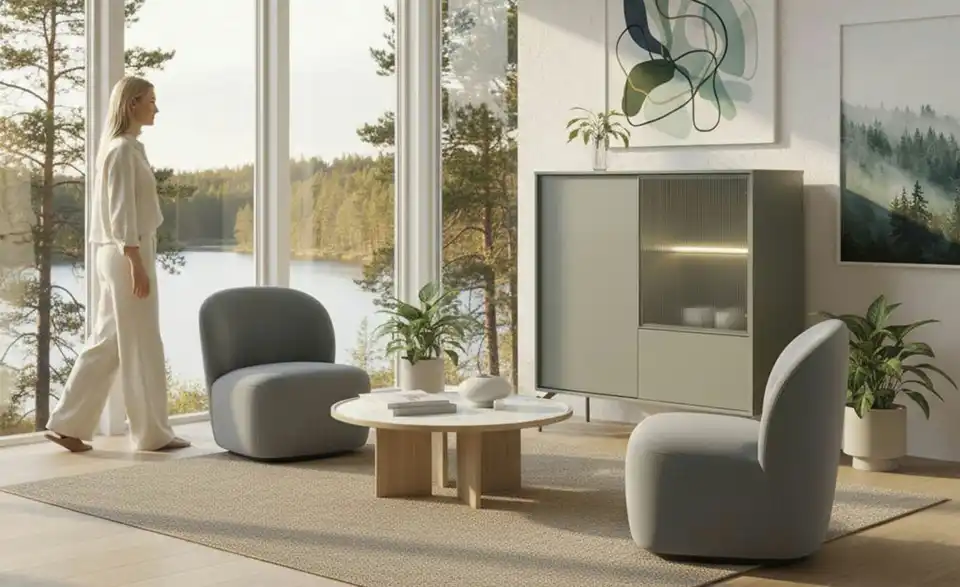 Love it Highboard Flumeri, in Wohnsituation