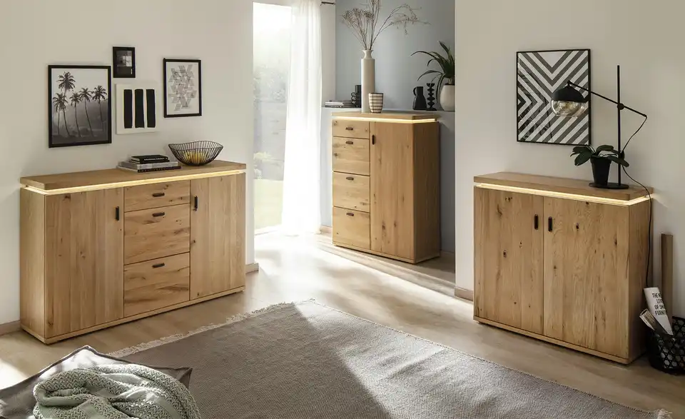 Sideboard Woodland, in Wohnsituation