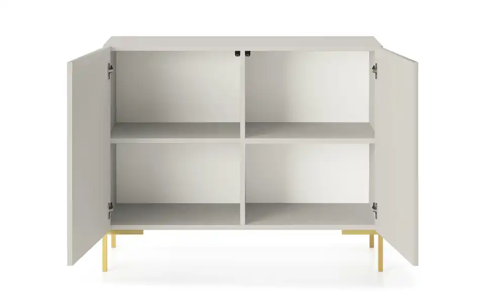 Selsey Sideboard Lammelo, geöffnet