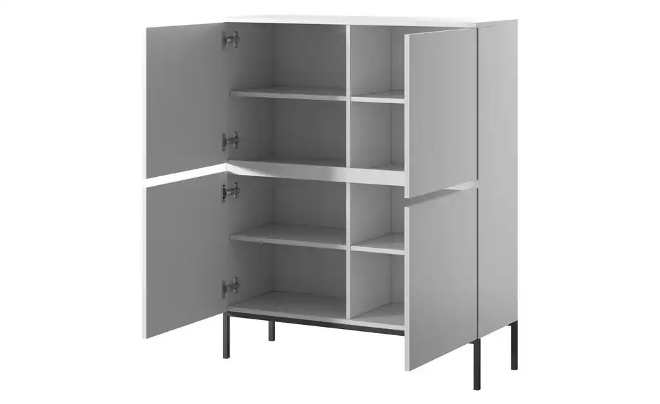 Selsey Highboard Bemmi, geöffnet
