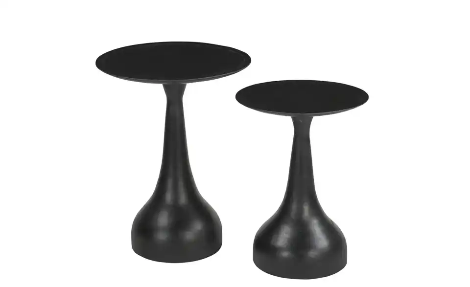 Beistelltisch Black Smooth, Detailansicht