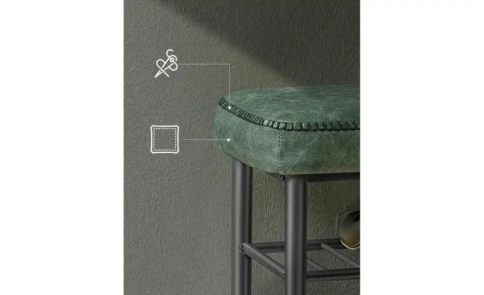 Schuhregal Ekho, Bild mit Text