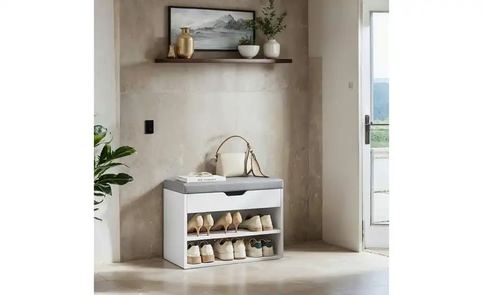 Schuhregal Custos, in Wohnsituation