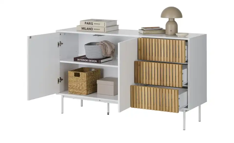 Sideboard Nespoli, geöffnet