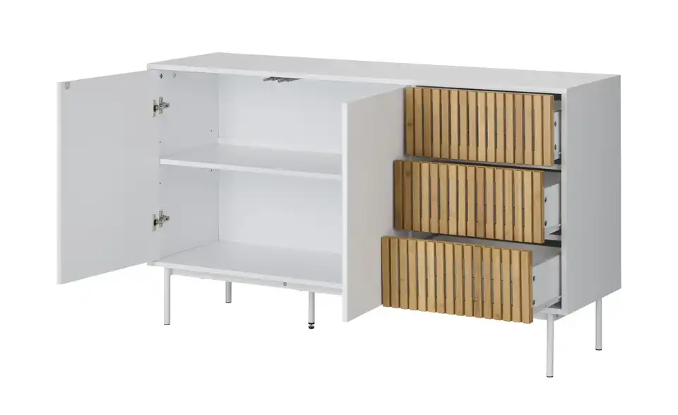 Sideboard Nespoli, geöffnet