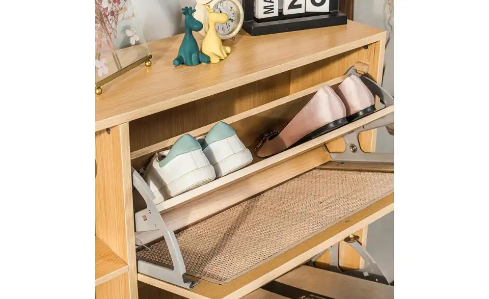 Schuhschrank, Detailansicht