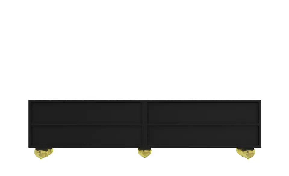 Lowboard, Rückansicht