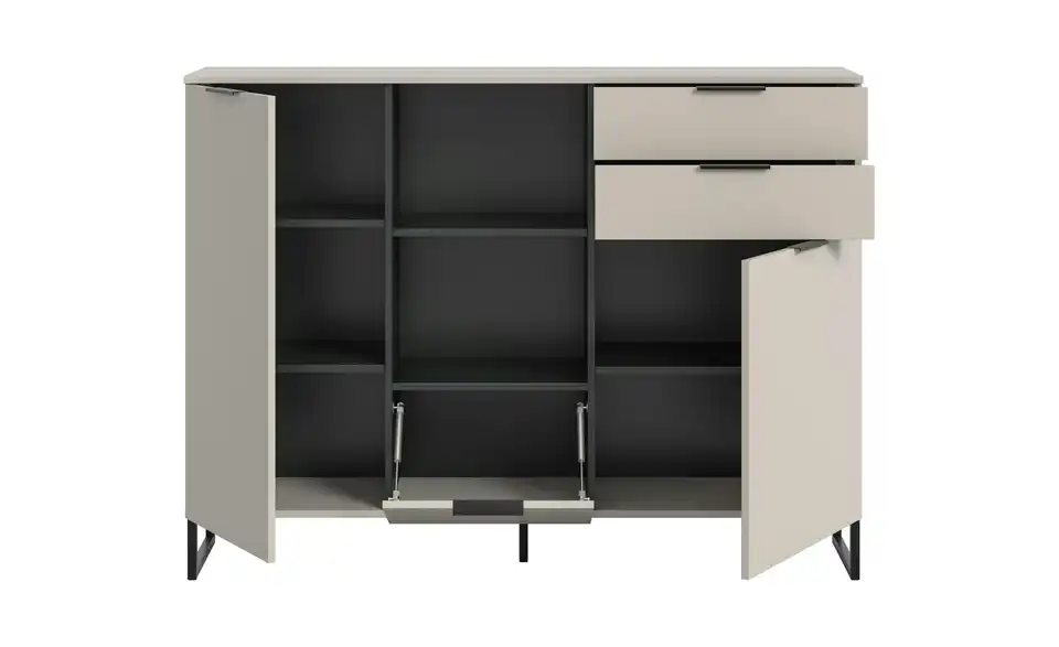 Highboard, geöffnet