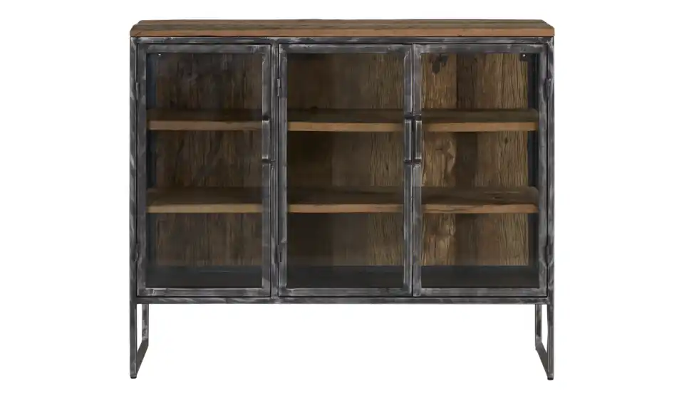 Sideboard-Vitrine Korofi, Frontansicht