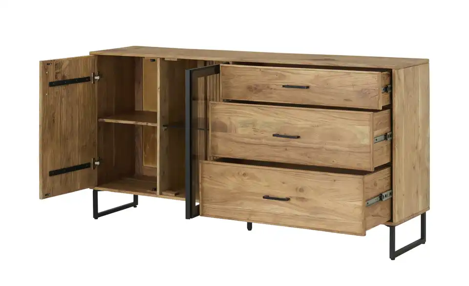 Sideboard Riana, geöffnet