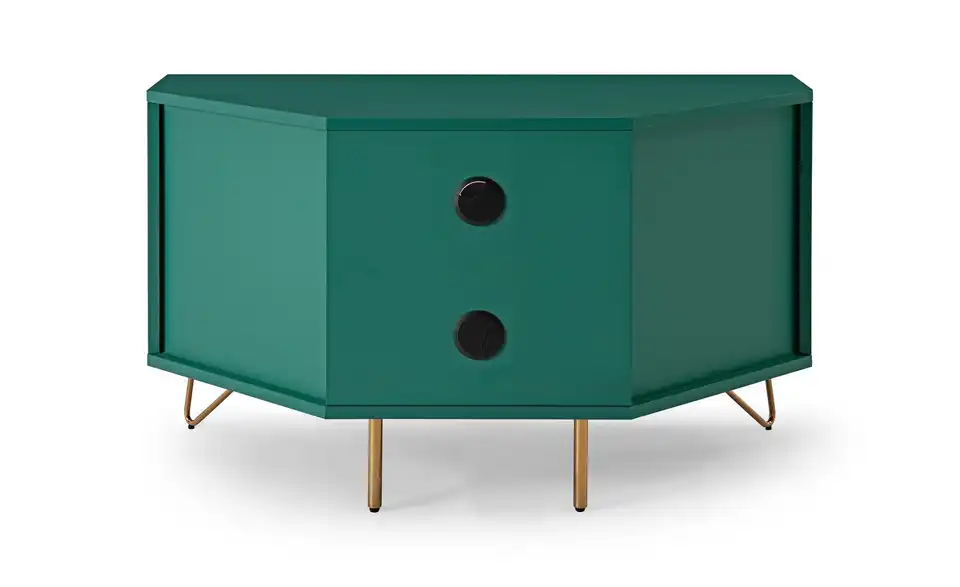 Eck-TV-Lowboard, Rückansicht