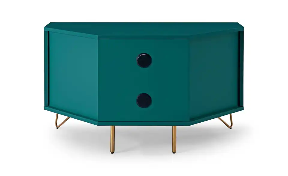 Eck-TV-Lowboard, Rückansicht