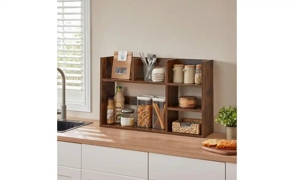 Regal, in Wohnsituation