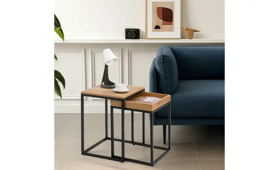 Beistelltisch 2er-Set, in Wohnsituation