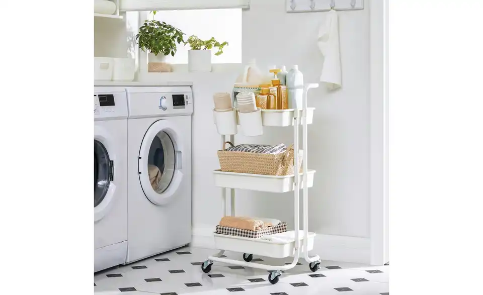 Servierwagen, in Wohnsituation