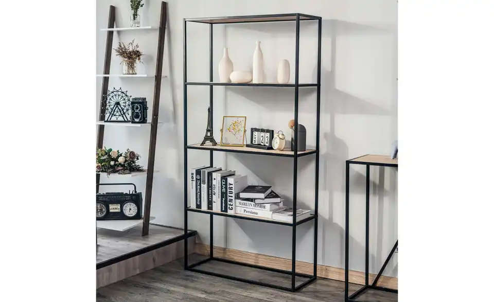 Standregal, in Wohnsituation