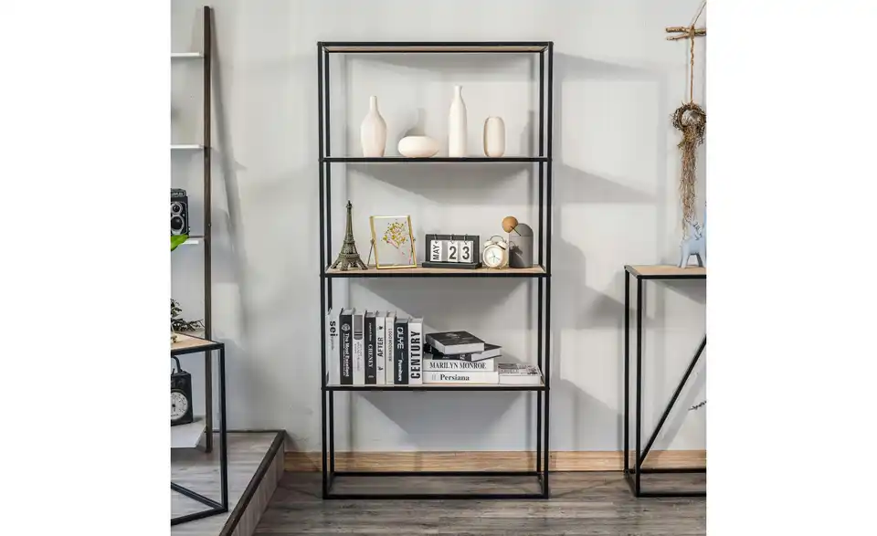 Standregal, in Wohnsituation