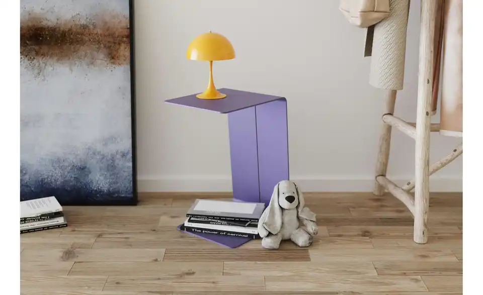 Eisenherz Beistelltisch, in Wohnsituation