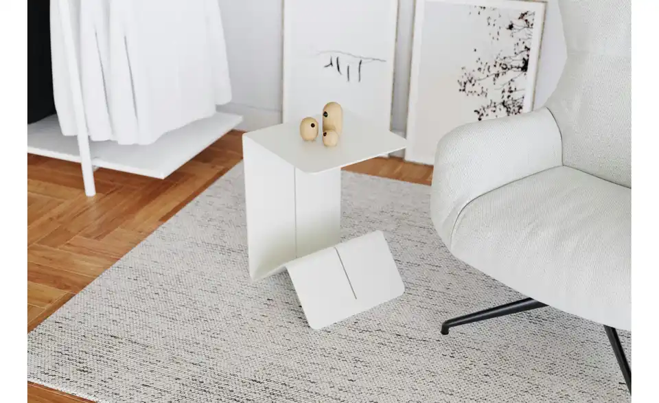 Eisenherz Beistelltisch, in Wohnsituation