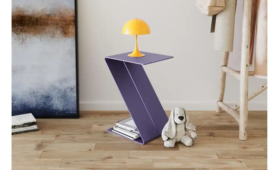 Eisenherz Beistelltisch, in Wohnsituation