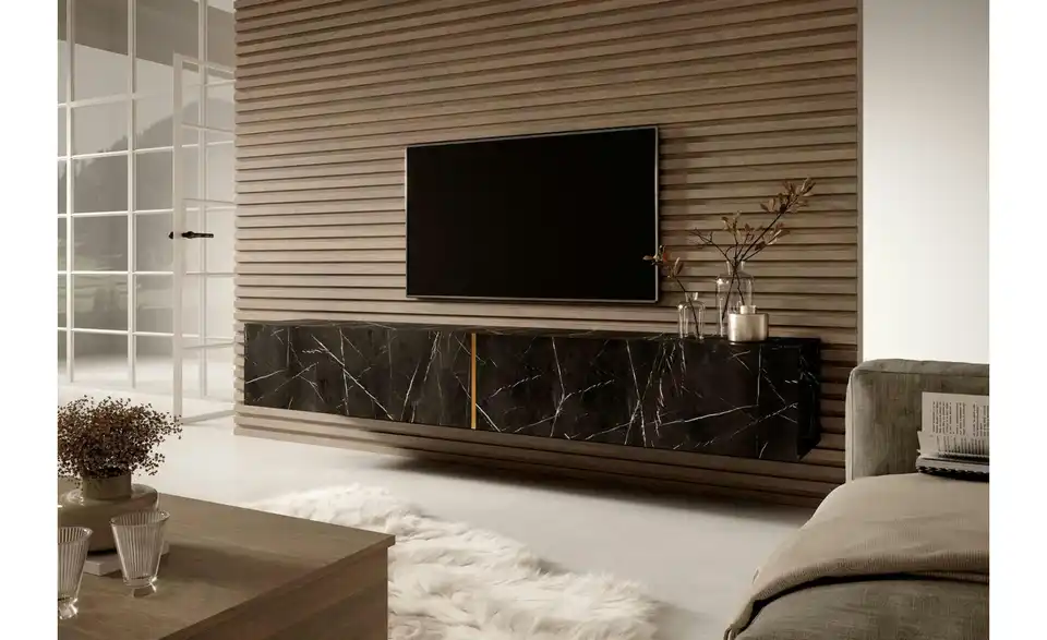 Selsey TV-Hängeboard, in Wohnsituation