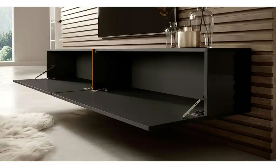 Selsey TV-Hängeboard, geöffnet