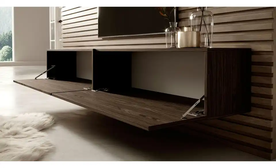 Selsey TV-Hängeboard, geöffnet