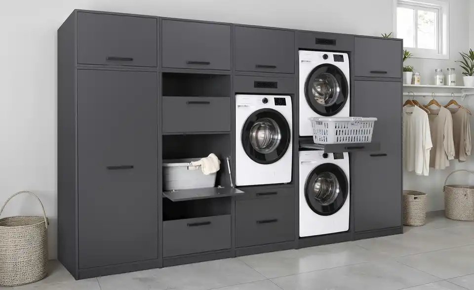 Waschmaschinenschrank WaschRaum, in Wohnsituation