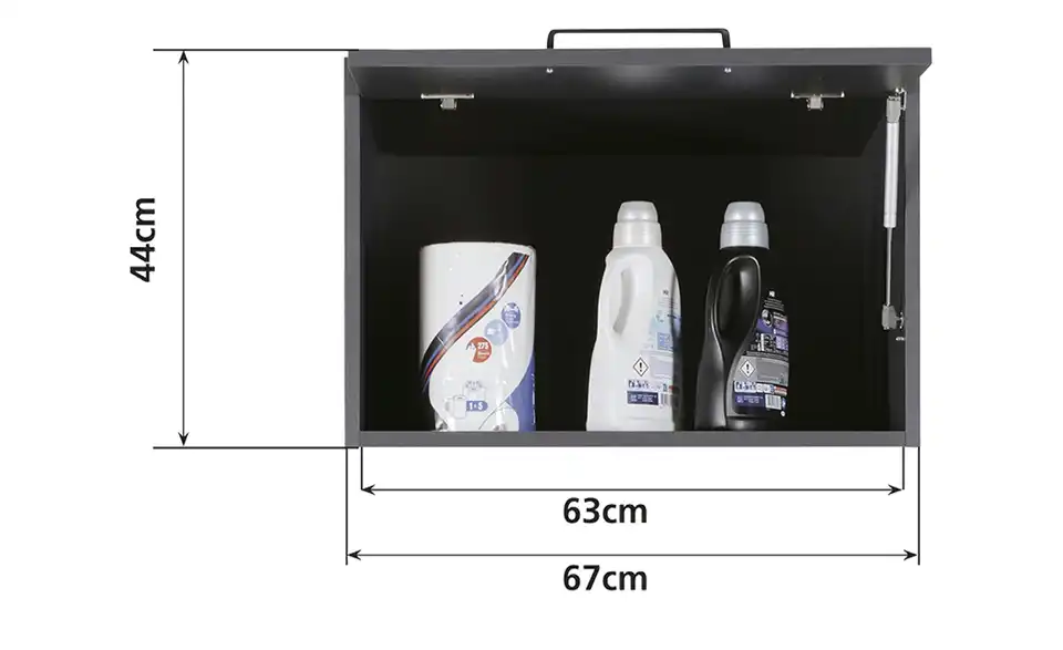 Aufsatzschrank WaschRaum, Bemaßung