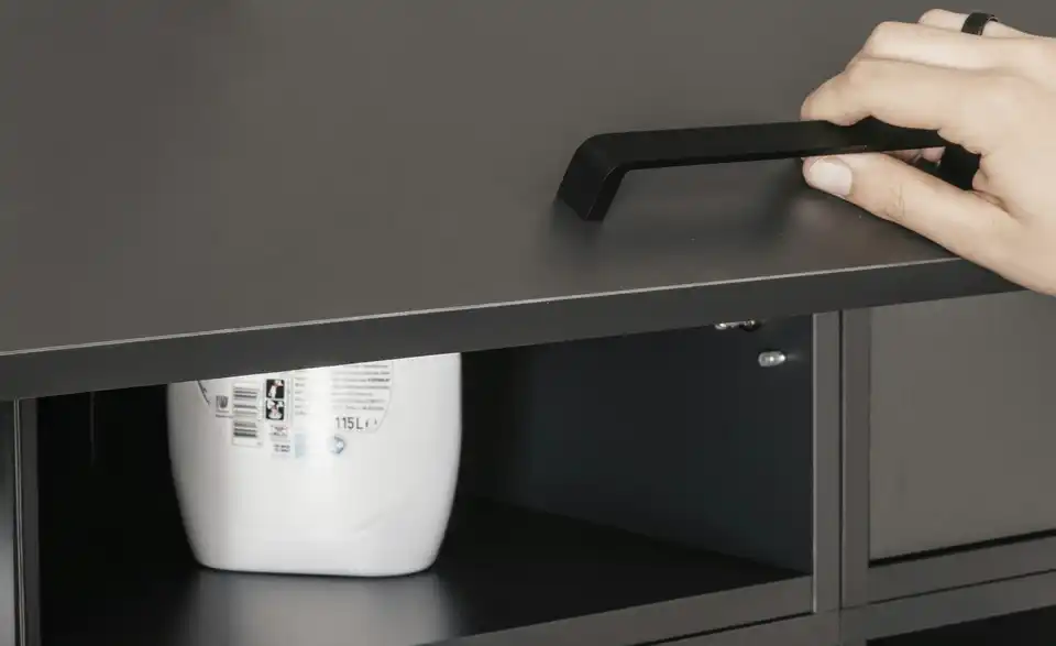 Aufsatzschrank WaschRaum, Detailansicht