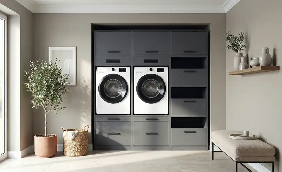 Aufsatzschrank WaschRaum, in Wohnsituation