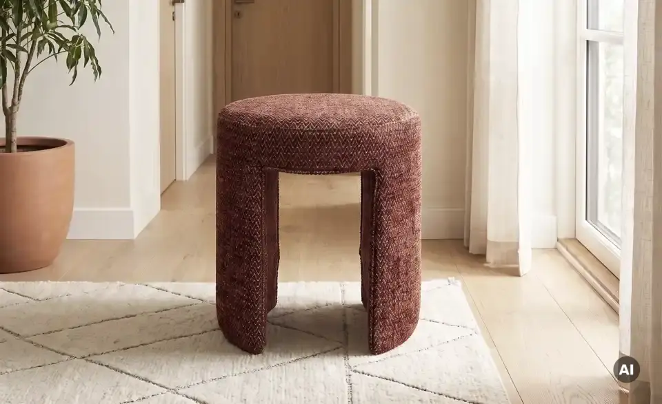Höffner Selection Hocker Sarina, Rückansicht