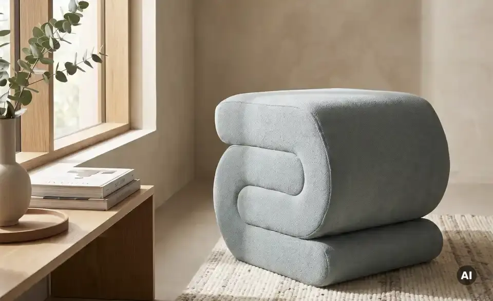 Höffner Selection Hocker Salma, in Wohnsituation