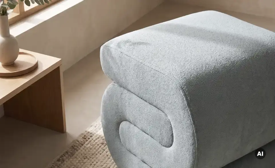 Höffner Selection Hocker Salma, Detailansicht