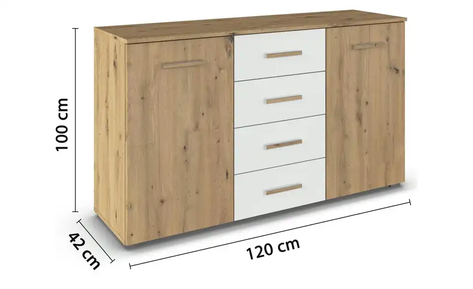 Sideboard Moffat, Bemaßung