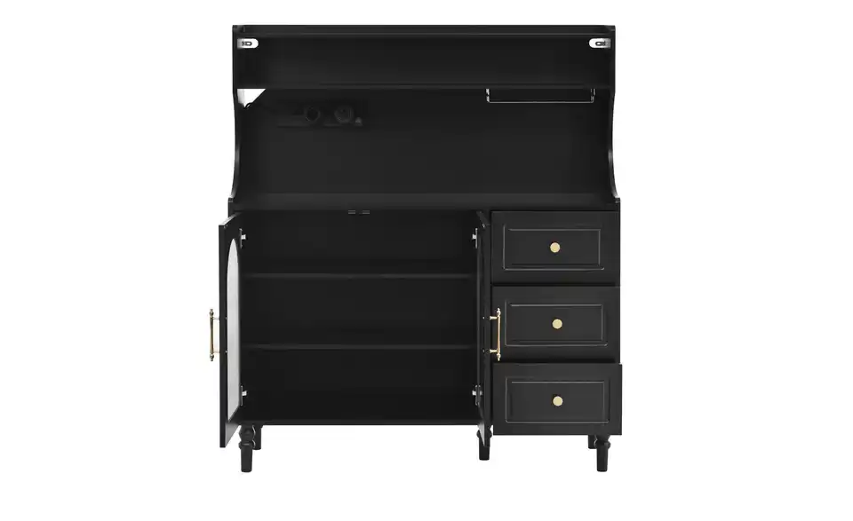 Buffetschrank Rhizo, geöffnet