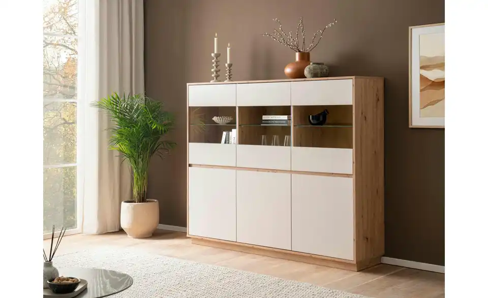 Highboard Solara, in Wohnsituation