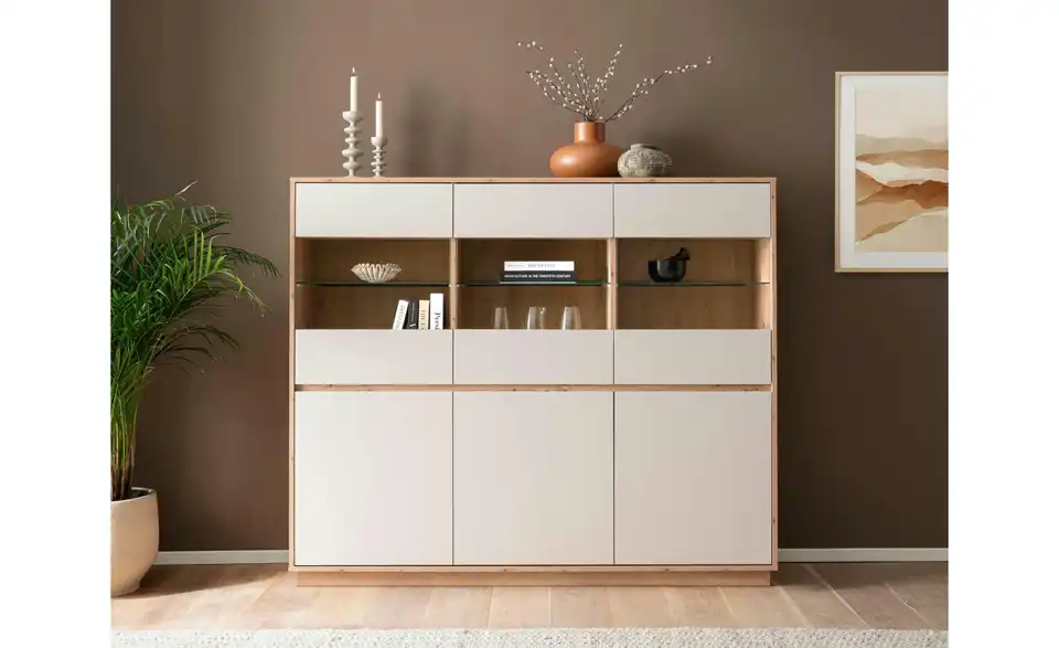 Highboard Solara, in Wohnsituation