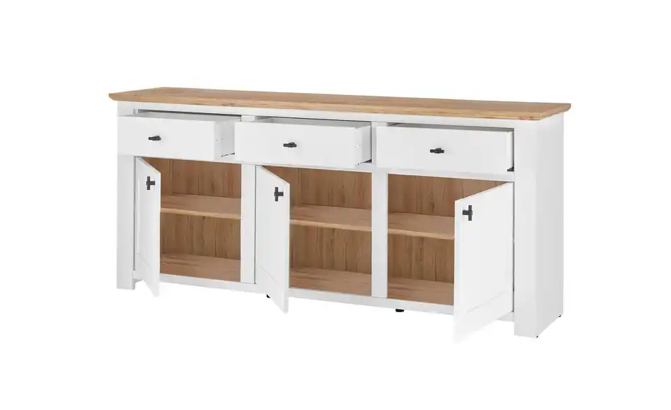 Sideboard Bristol, geöffnet